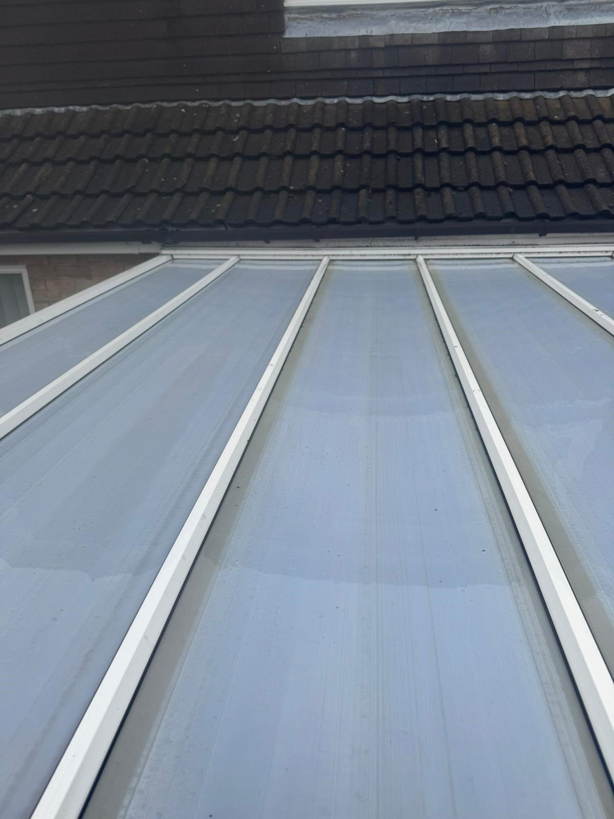 Photograph of Conservatory Roof Cleaning in Thurgarton